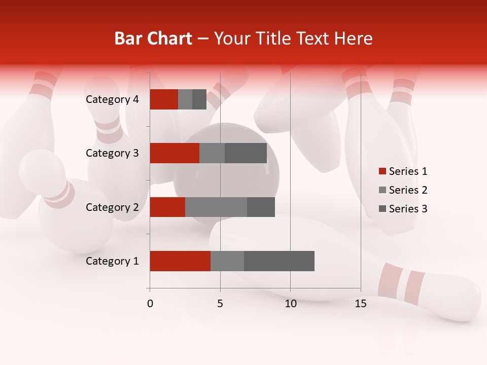 Red Competition White PowerPoint Template