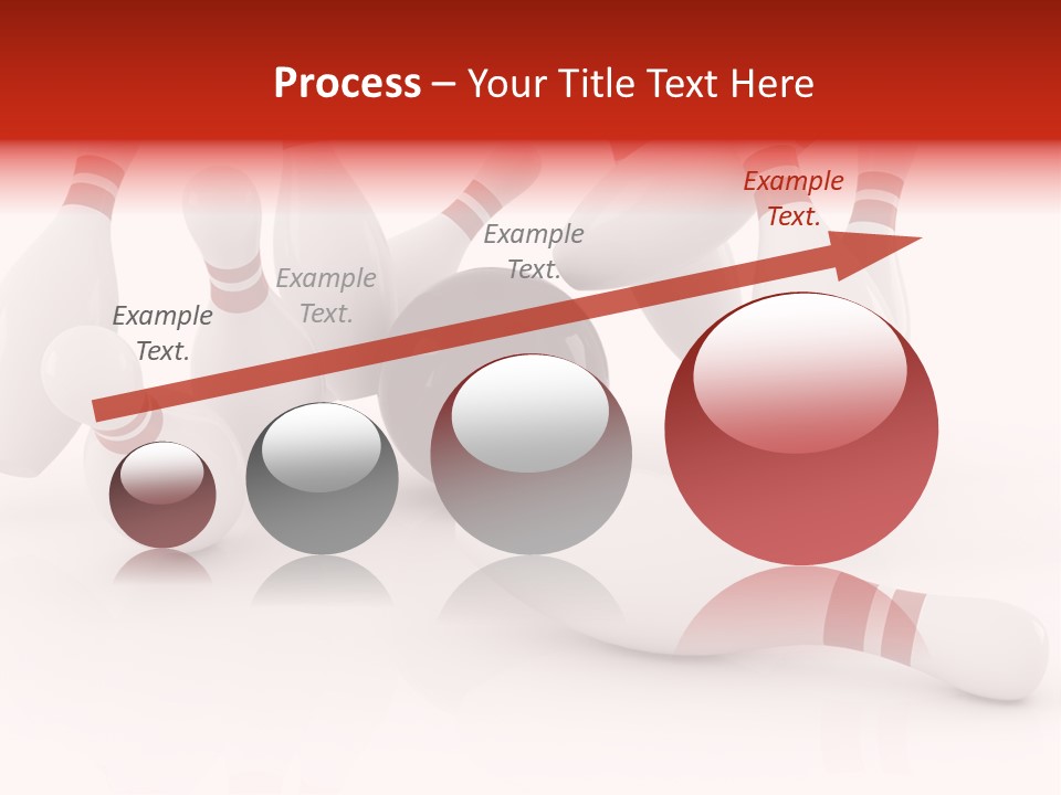 Red Competition White PowerPoint Template