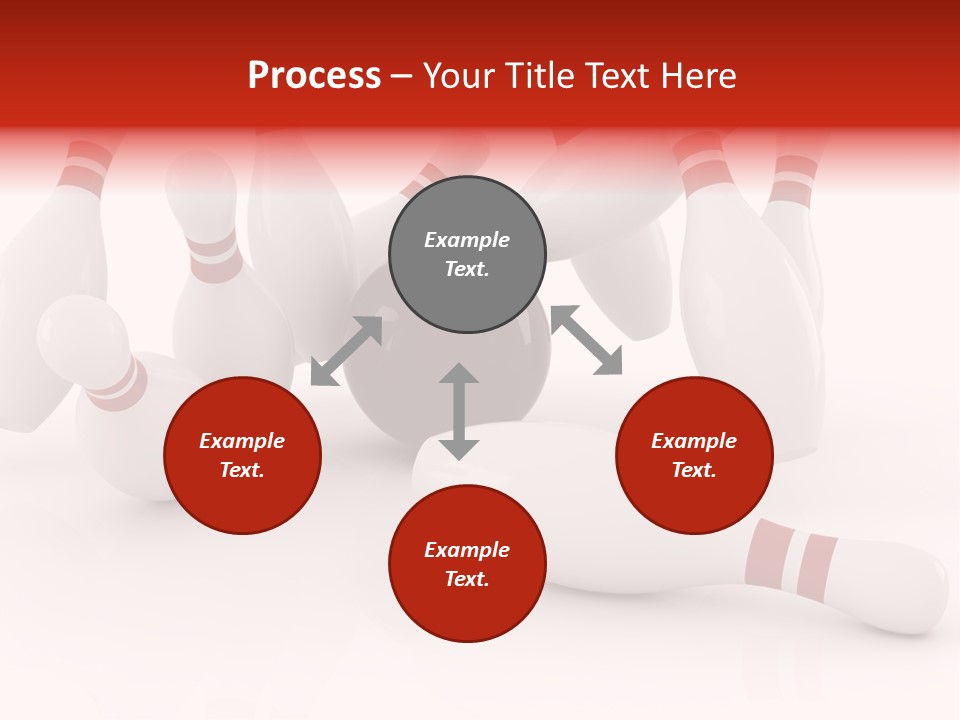 Red Competition White PowerPoint Template