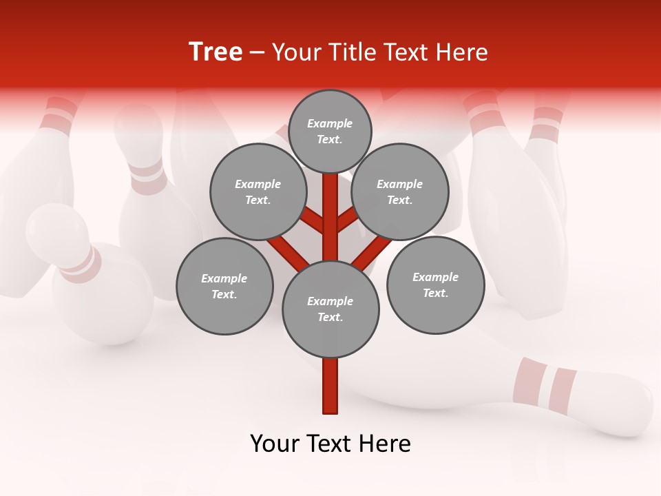 Red Competition White PowerPoint Template