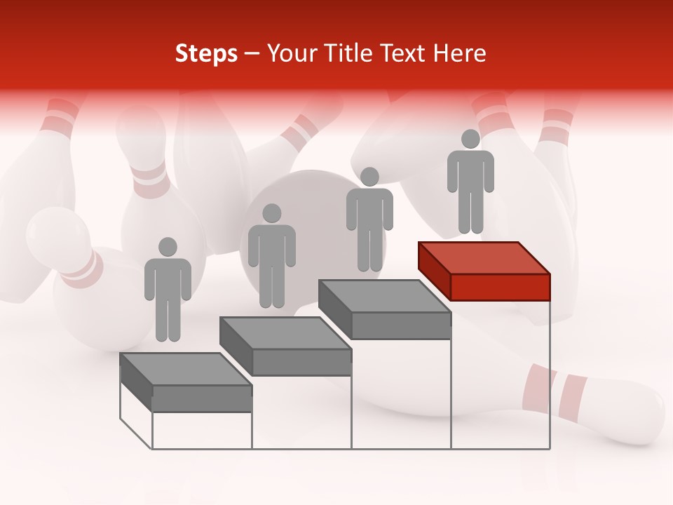 Red Competition White PowerPoint Template