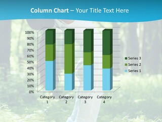 Female Lifestyle Outdoors PowerPoint Template