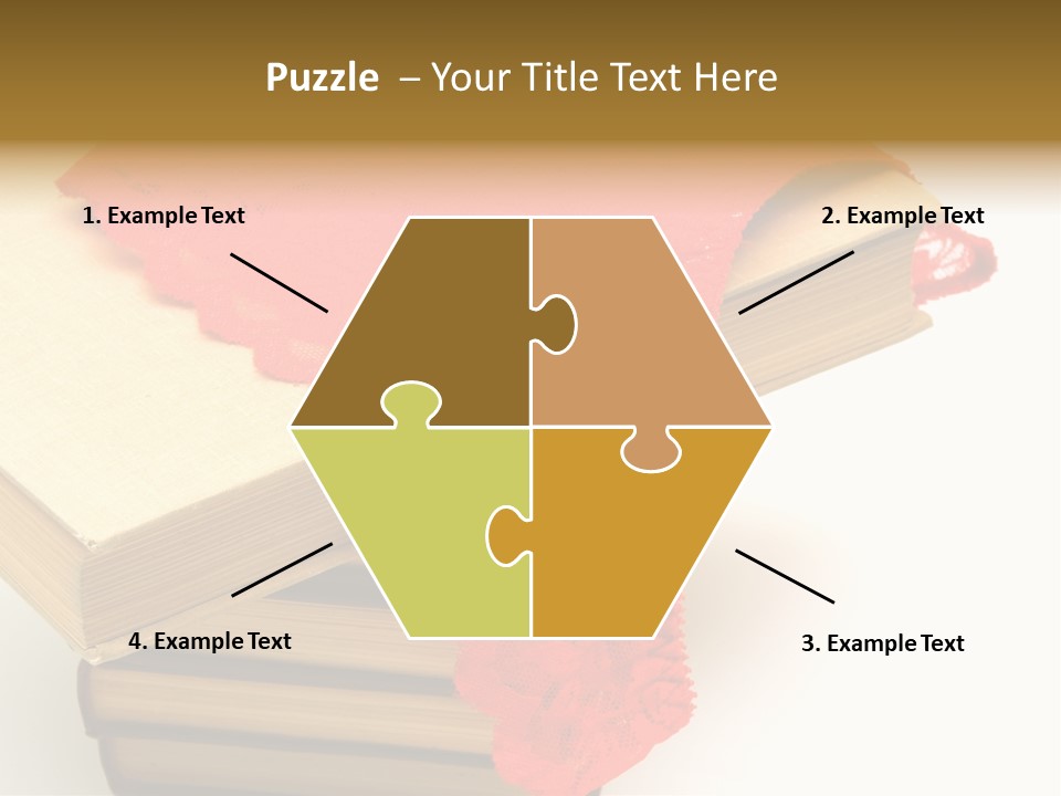 Sexy Textile Desire PowerPoint Template