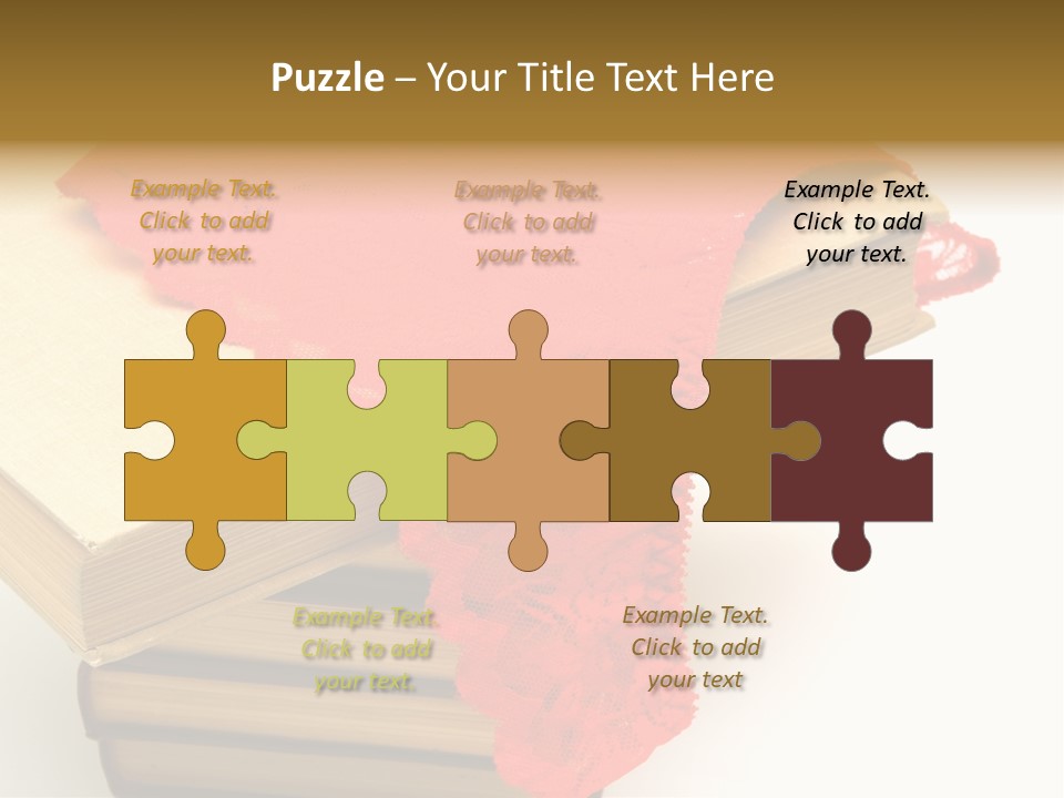 Sexy Textile Desire PowerPoint Template