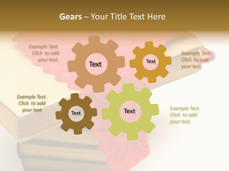 Sexy Textile Desire PowerPoint Template