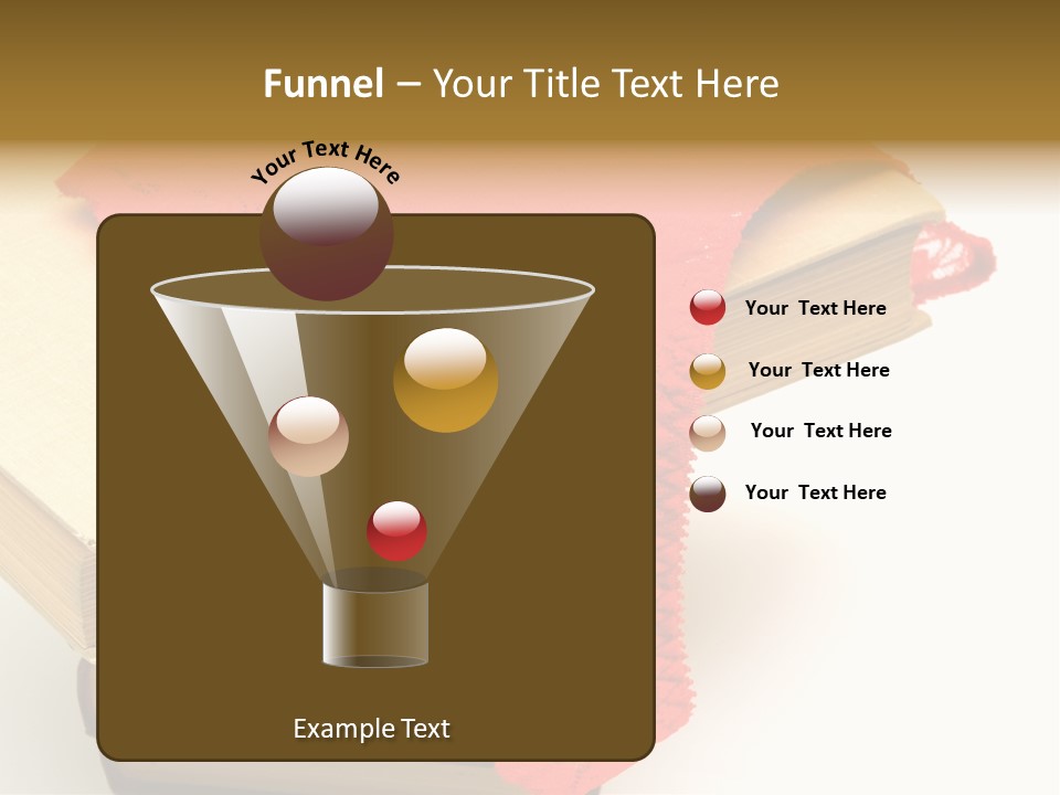 Sexy Textile Desire PowerPoint Template