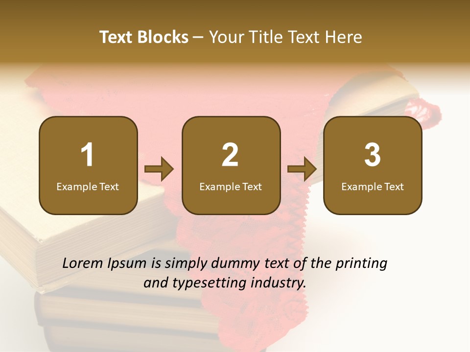 Sexy Textile Desire PowerPoint Template