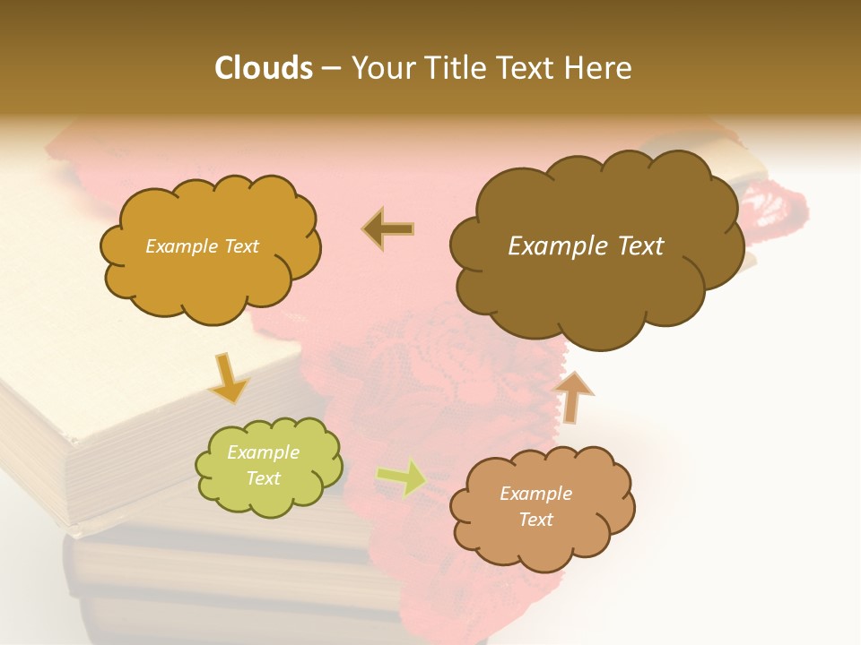 Sexy Textile Desire PowerPoint Template