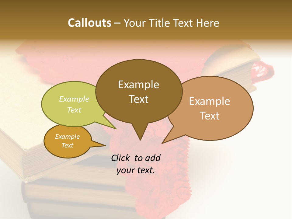 Sexy Textile Desire PowerPoint Template