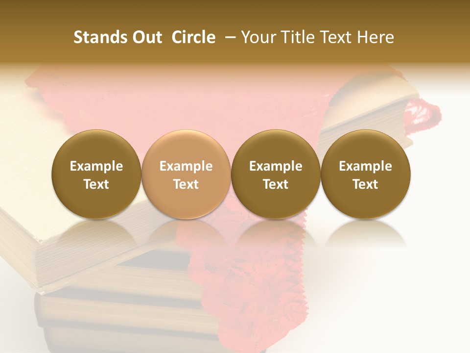 Sexy Textile Desire PowerPoint Template