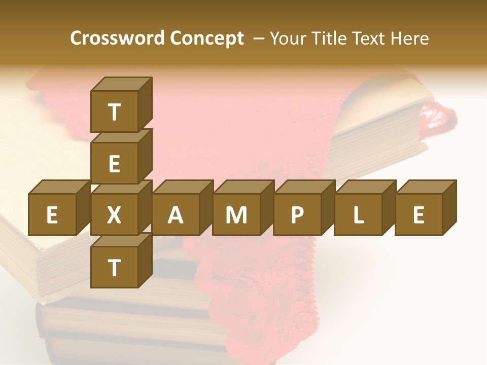 Sexy Textile Desire PowerPoint Template