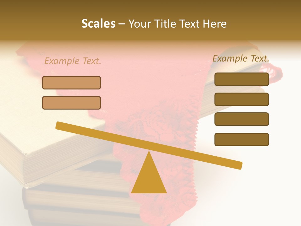 Sexy Textile Desire PowerPoint Template