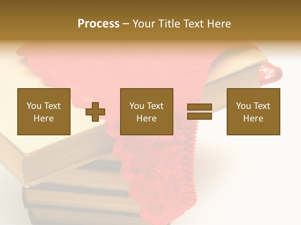 Sexy Textile Desire PowerPoint Template