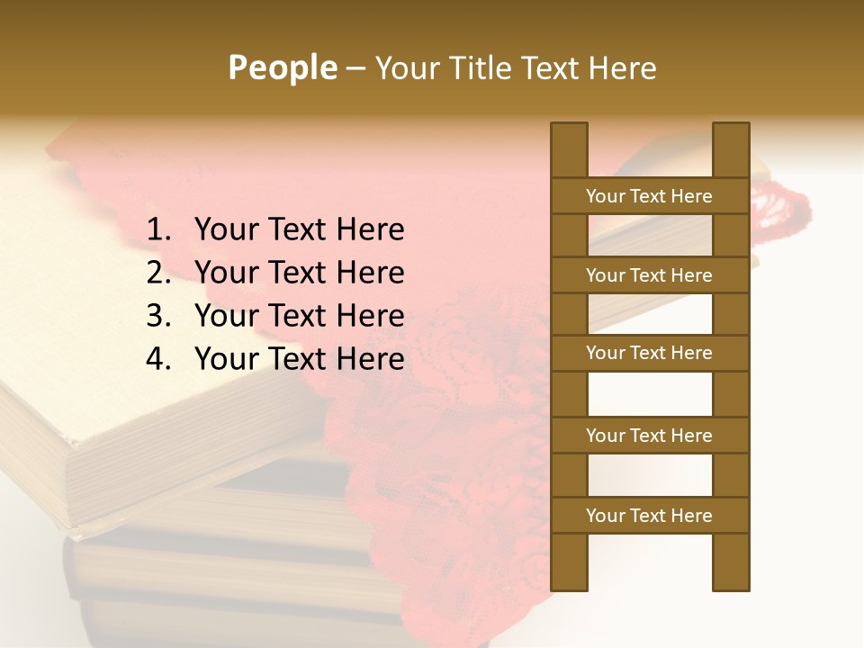 Sexy Textile Desire PowerPoint Template