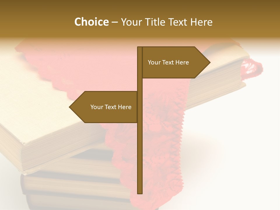 Sexy Textile Desire PowerPoint Template