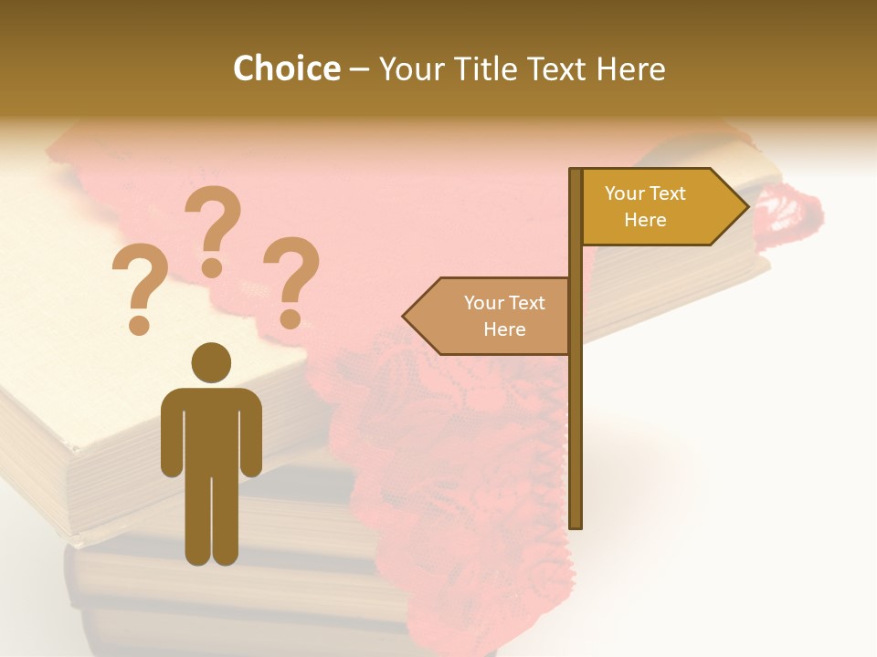 Sexy Textile Desire PowerPoint Template