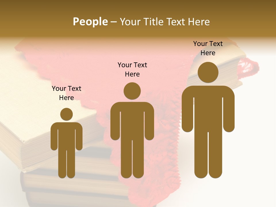 Sexy Textile Desire PowerPoint Template