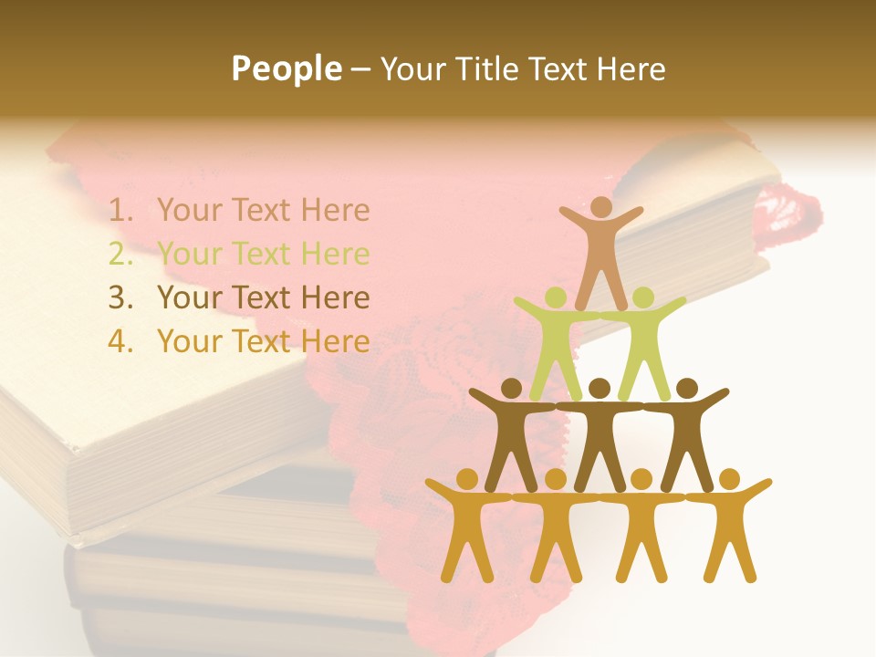 Sexy Textile Desire PowerPoint Template