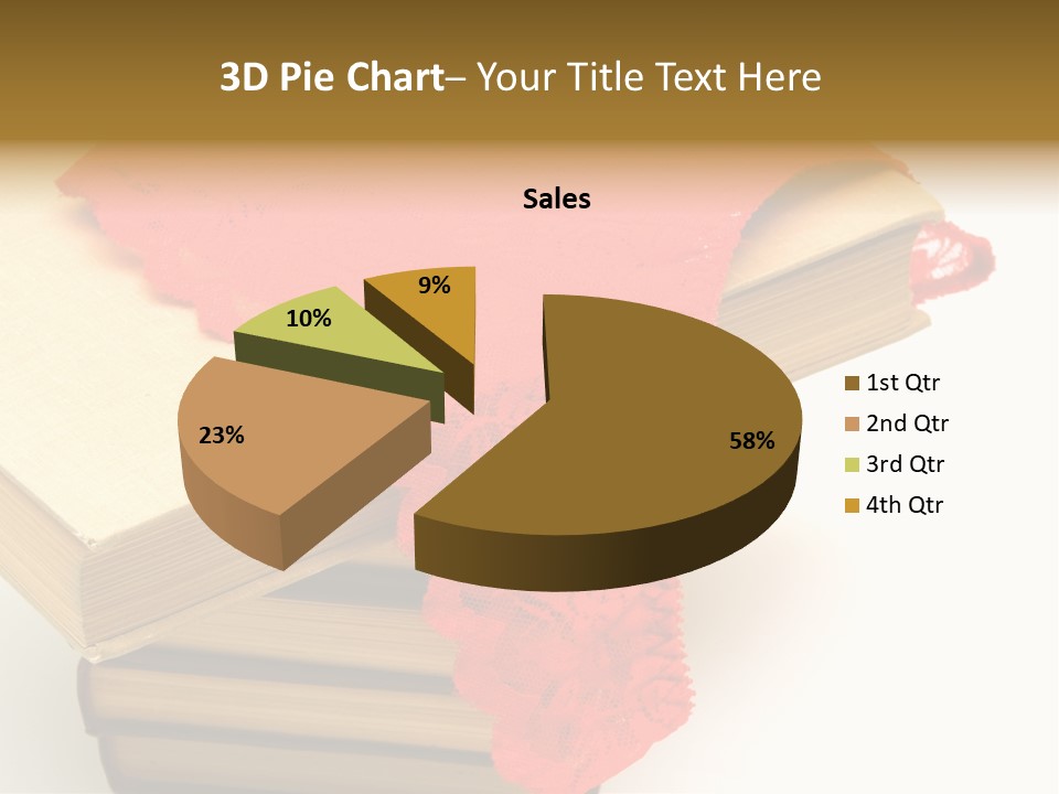 Sexy Textile Desire PowerPoint Template