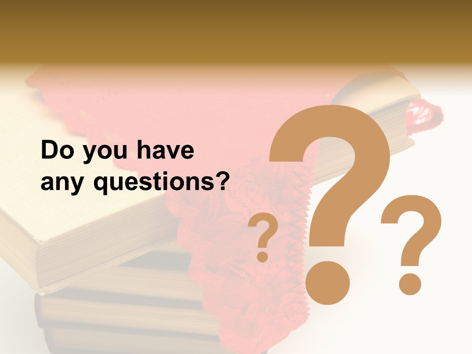 Sexy Textile Desire PowerPoint Template