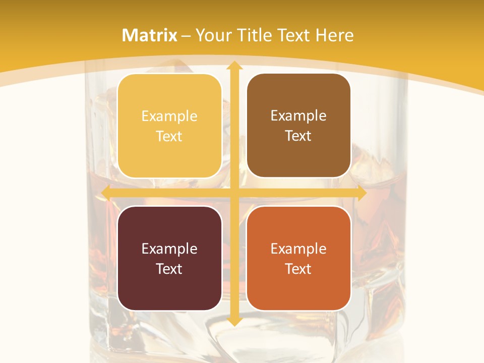 Color Glass Liquid PowerPoint Template
