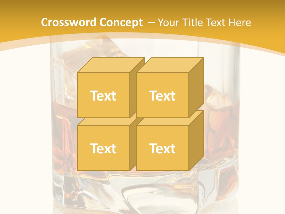 Color Glass Liquid PowerPoint Template