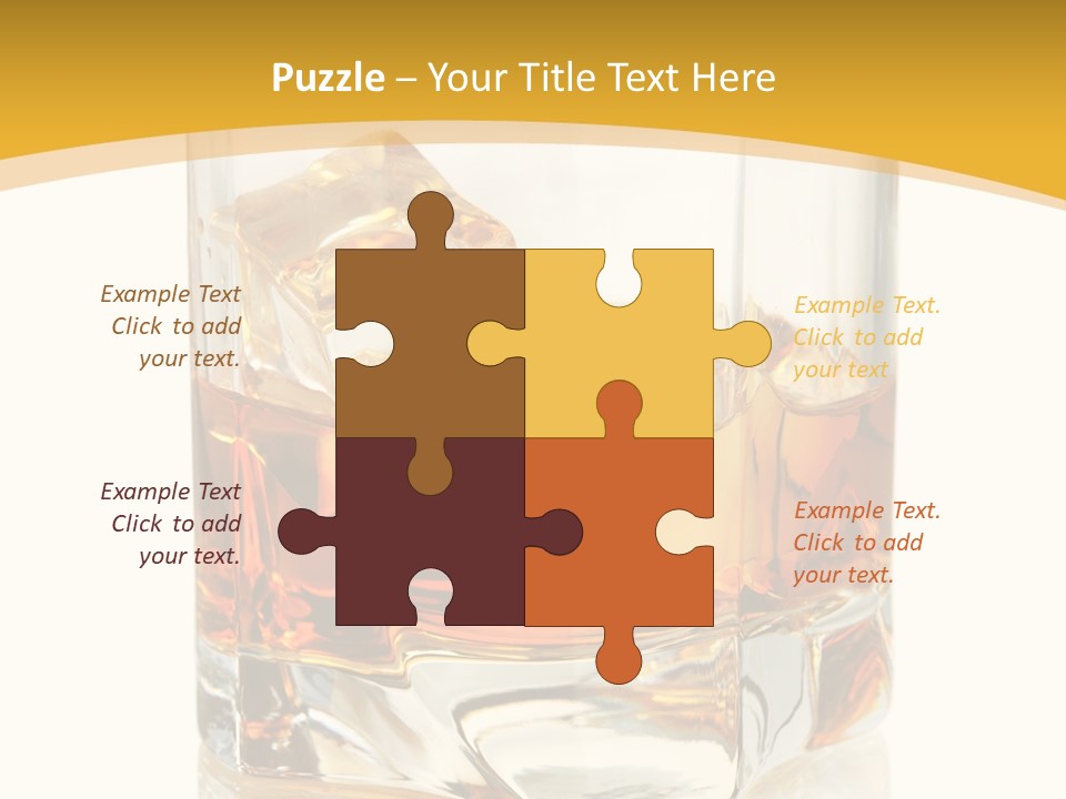 Color Glass Liquid PowerPoint Template