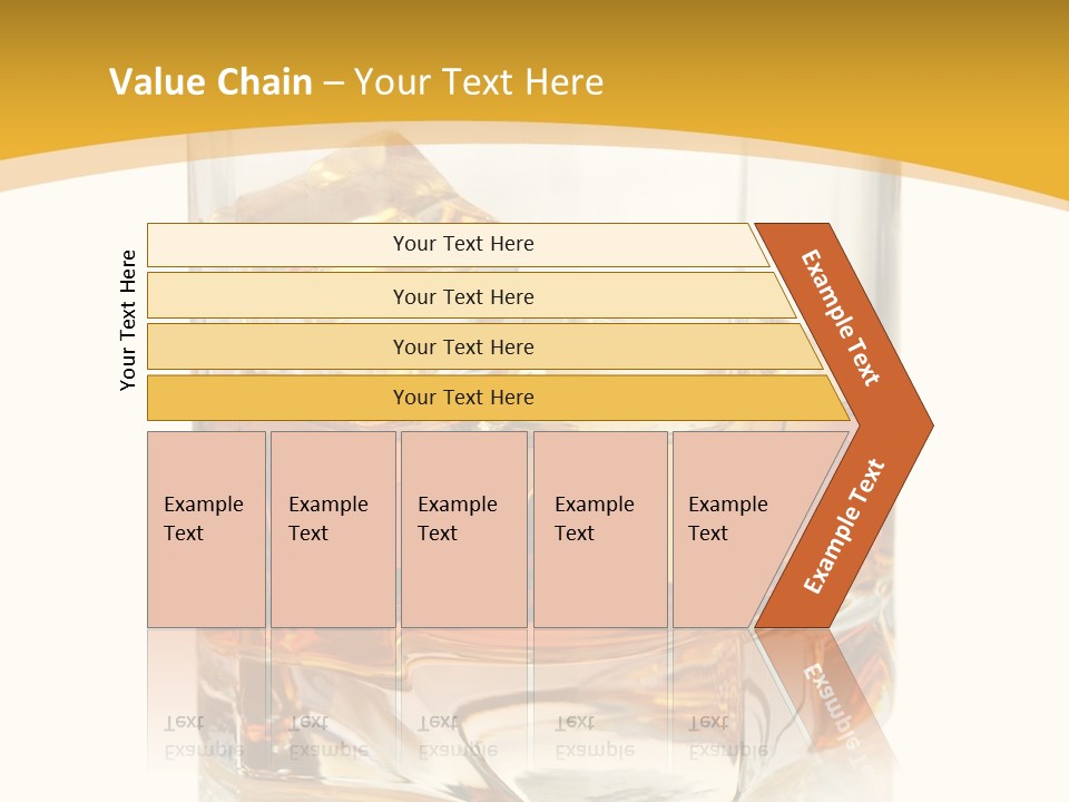 Color Glass Liquid PowerPoint Template