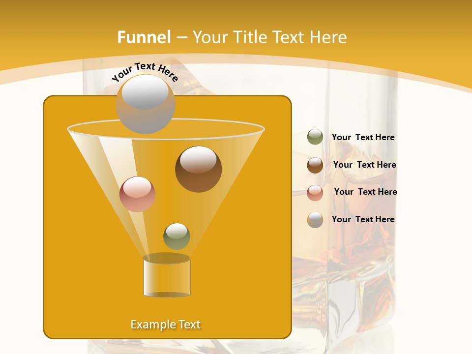 Color Glass Liquid PowerPoint Template