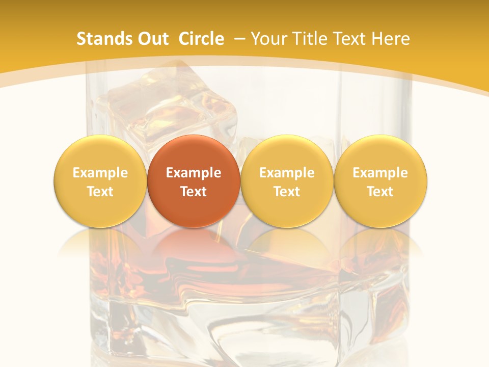 Color Glass Liquid PowerPoint Template