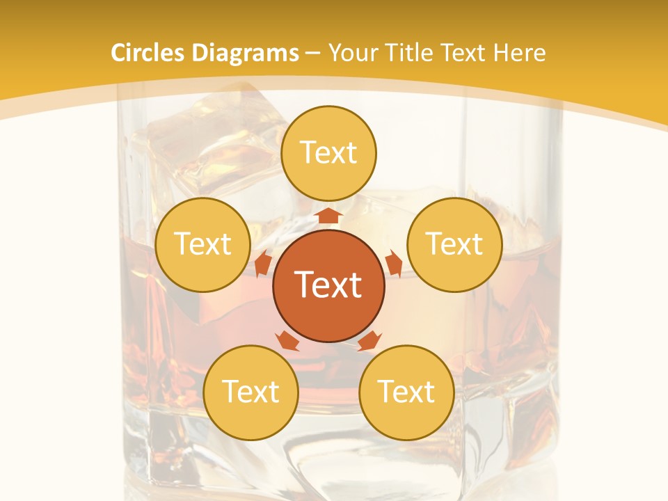 Color Glass Liquid PowerPoint Template