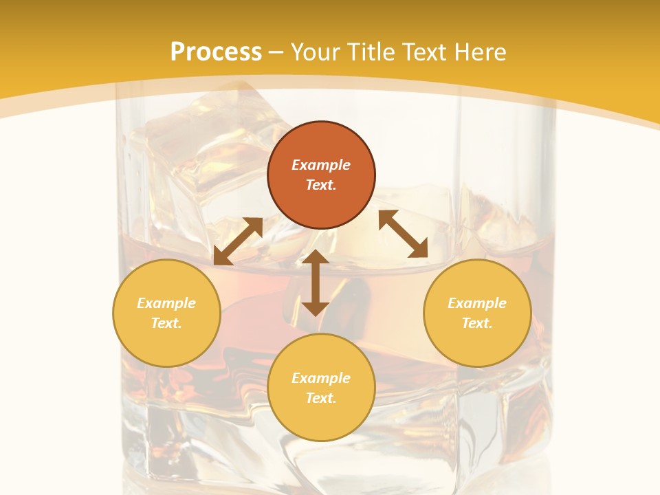 Color Glass Liquid PowerPoint Template