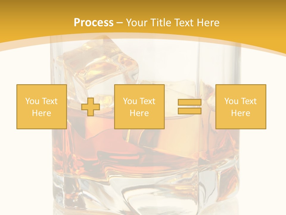 Color Glass Liquid PowerPoint Template