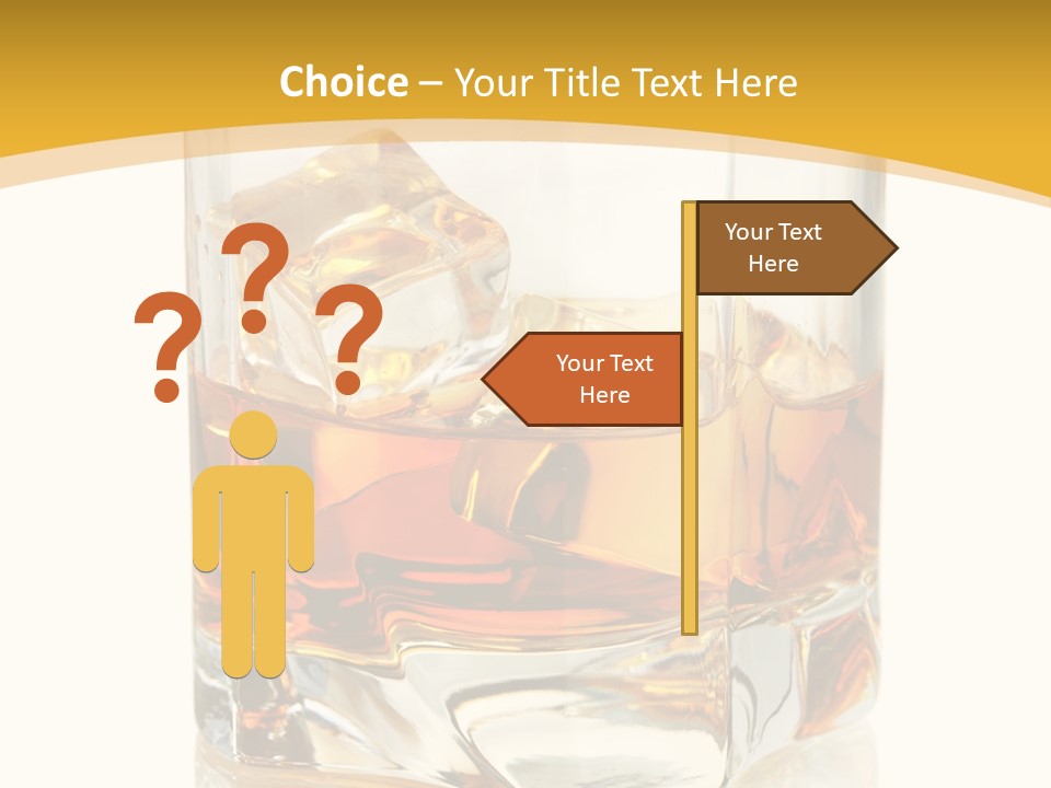 Color Glass Liquid PowerPoint Template