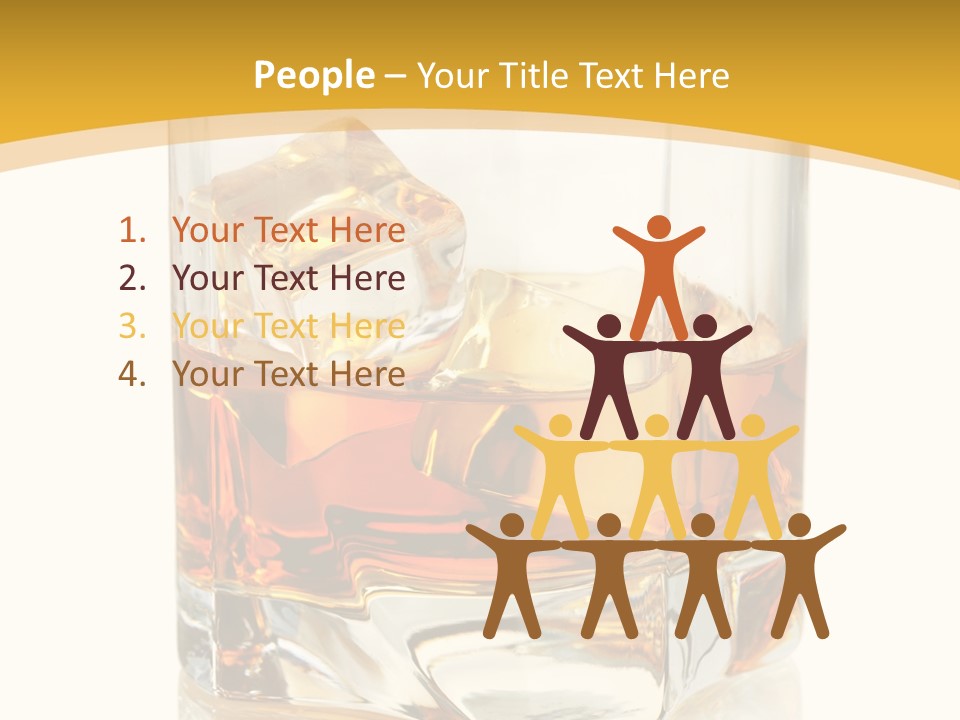 Color Glass Liquid PowerPoint Template