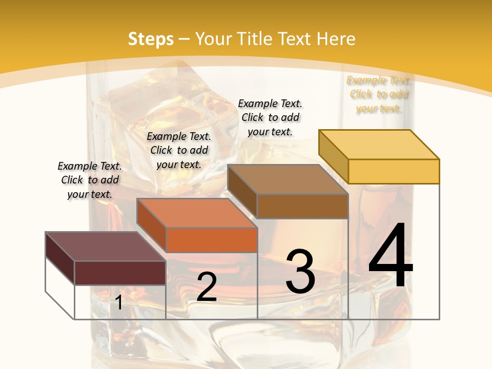 Color Glass Liquid PowerPoint Template