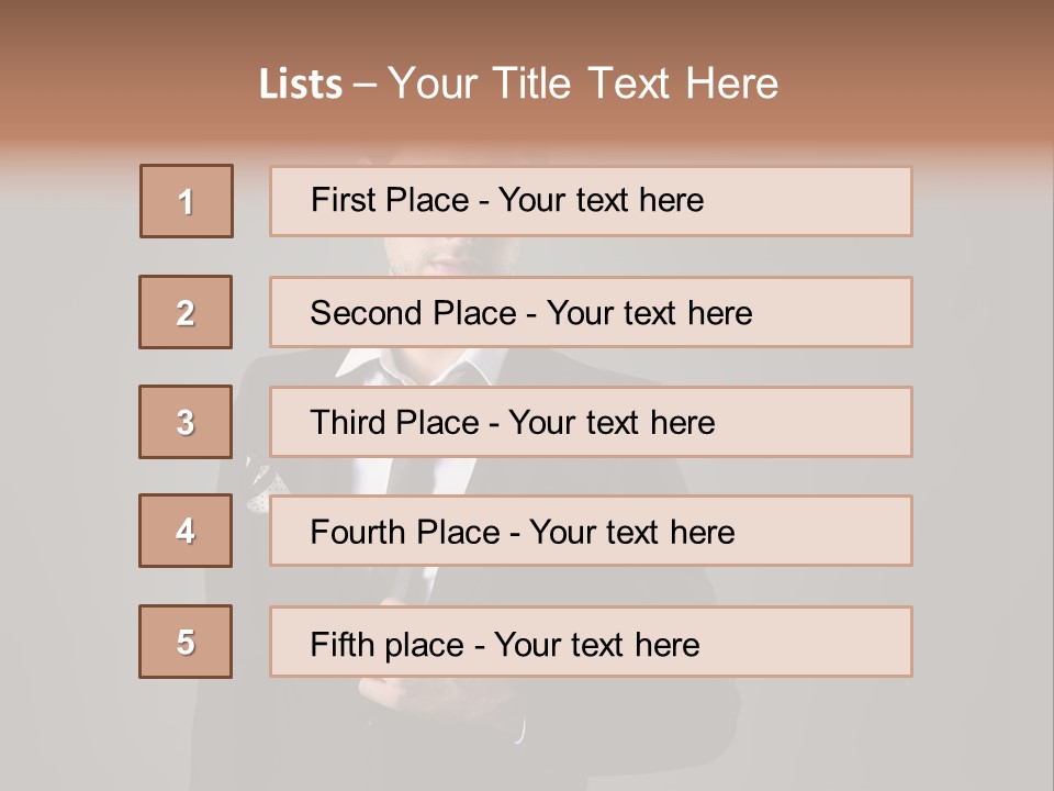 Professional Businessman  PowerPoint Template
