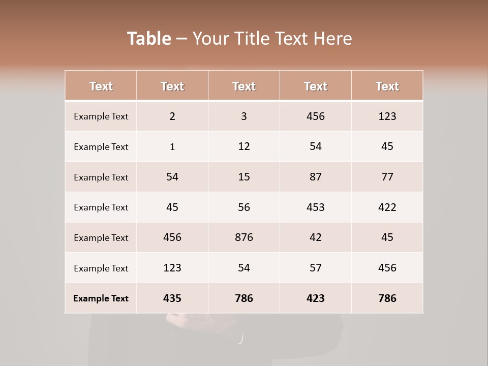 Professional Businessman  PowerPoint Template