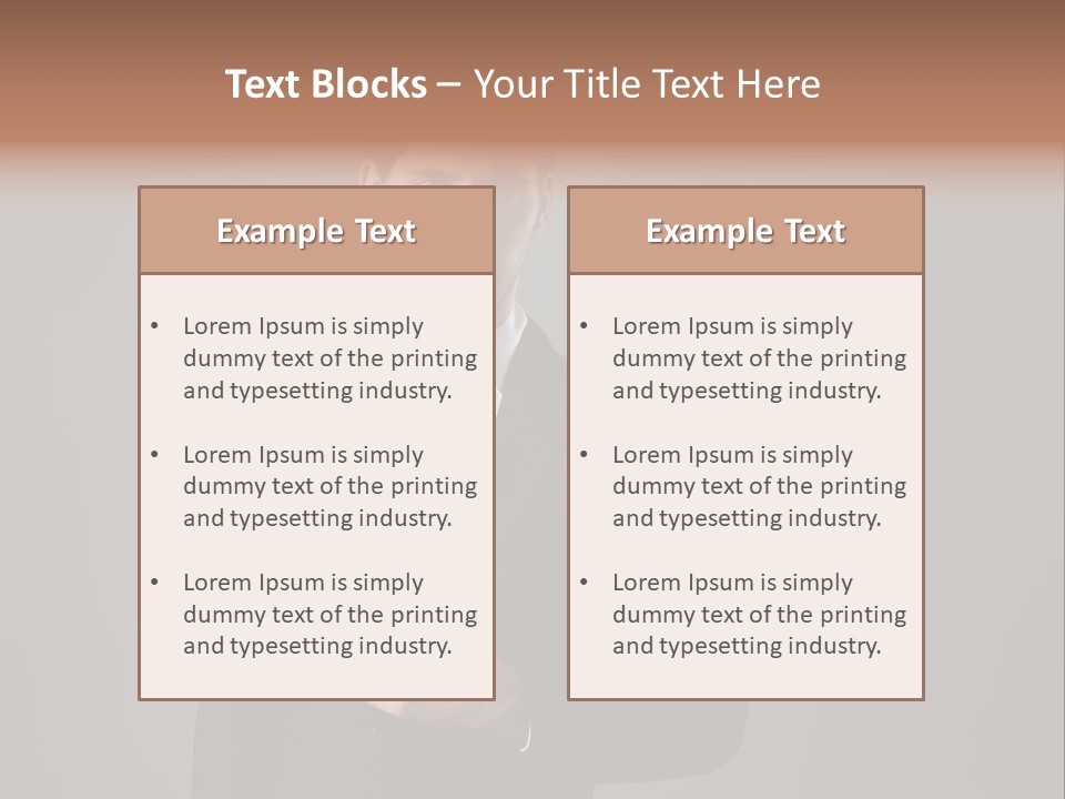 Professional Businessman  PowerPoint Template