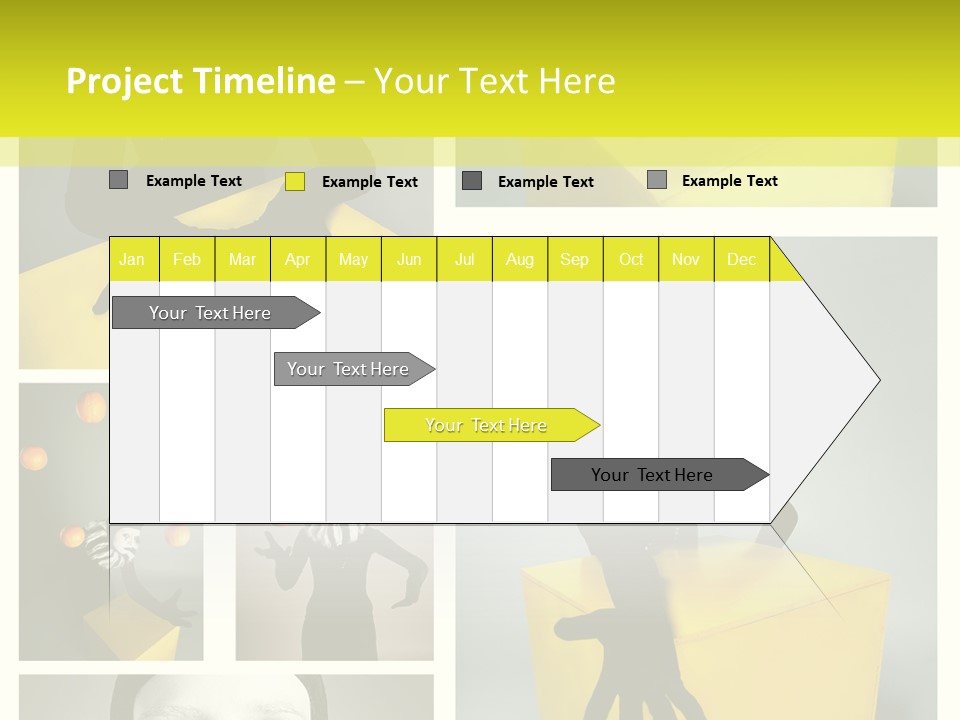 Grimace Character Black PowerPoint Template