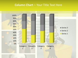 Grimace Character Black PowerPoint Template