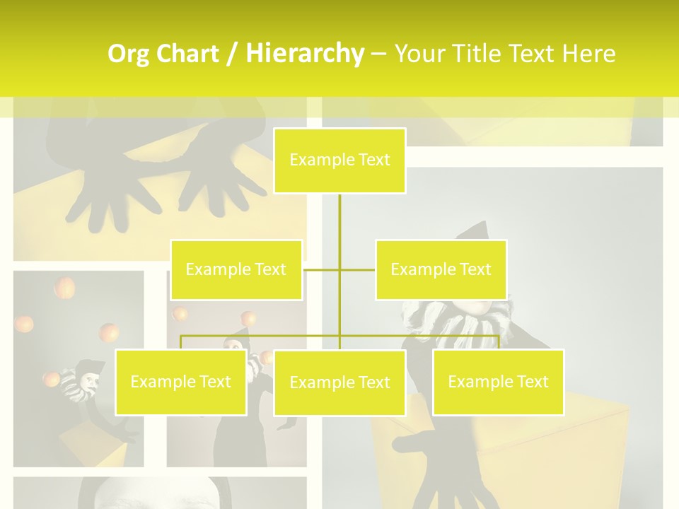 Grimace Character Black PowerPoint Template