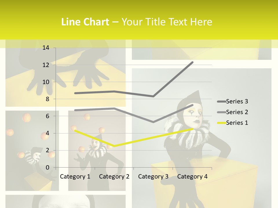 Grimace Character Black PowerPoint Template