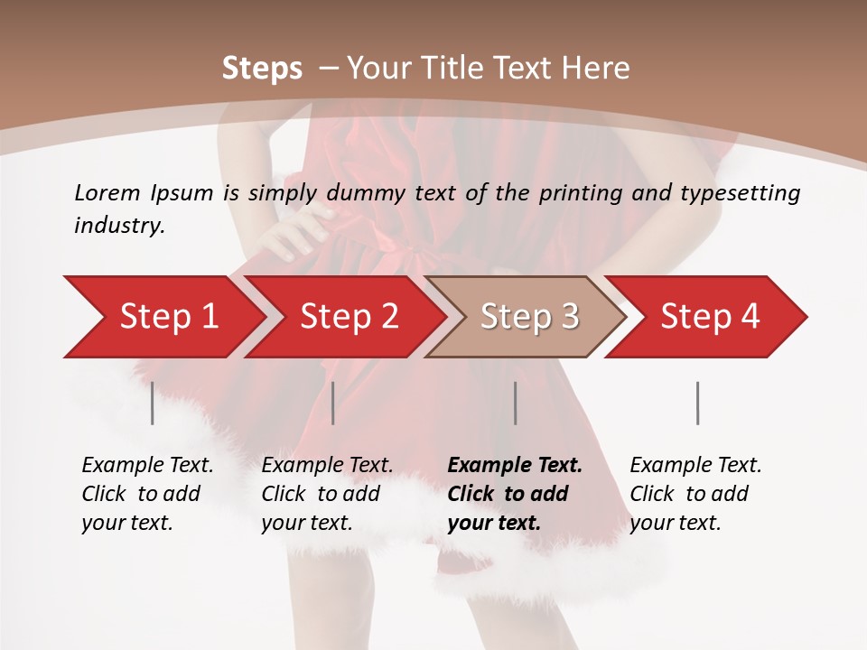 Modern Happy Suit PowerPoint Template