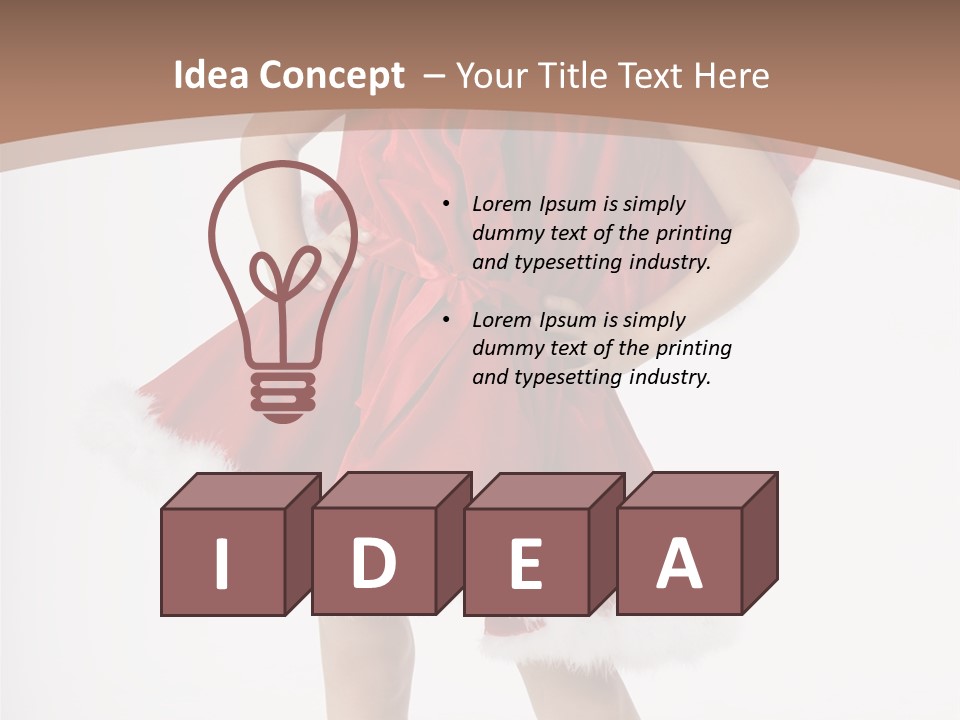 Modern Happy Suit PowerPoint Template