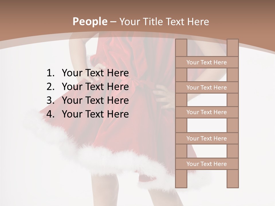 Modern Happy Suit PowerPoint Template