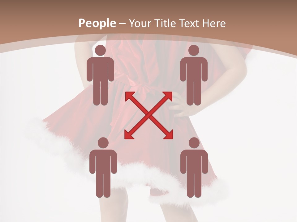 Modern Happy Suit PowerPoint Template