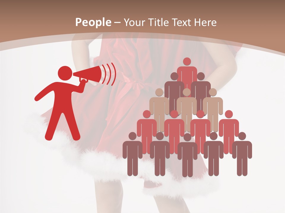 Modern Happy Suit PowerPoint Template