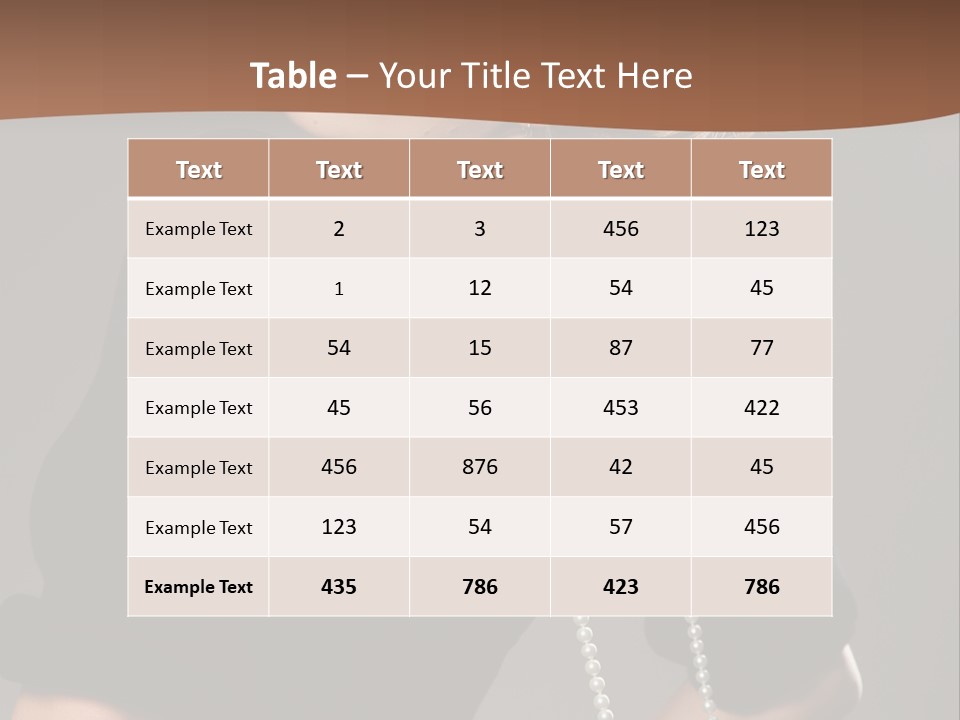 Group Chair Li Ten PowerPoint Template