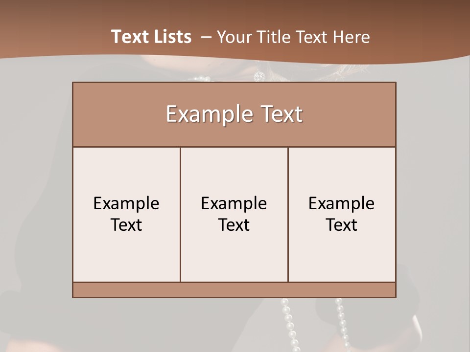 Group Chair Li Ten PowerPoint Template